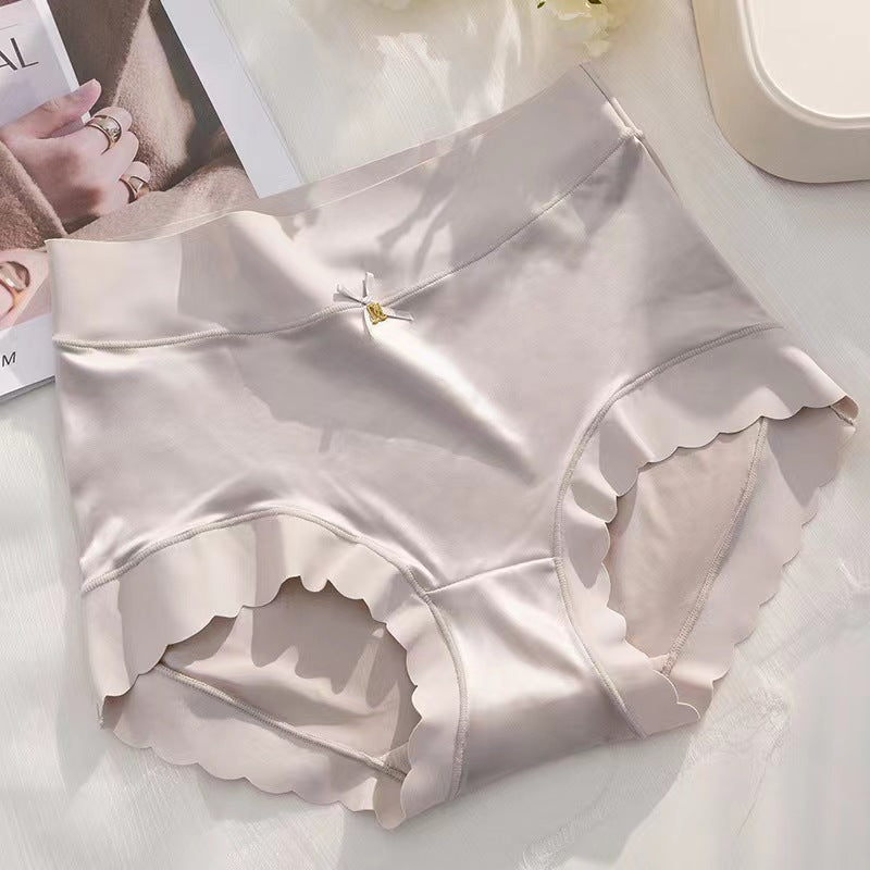 🔥HOT SALE🔥Satin ice Silk Seamless Tummy Control Panties