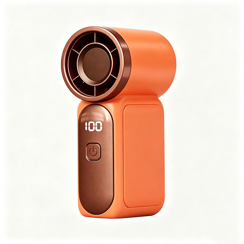 Turbo Handheld Fan – 16900 RPM, 6 speeds, LED display