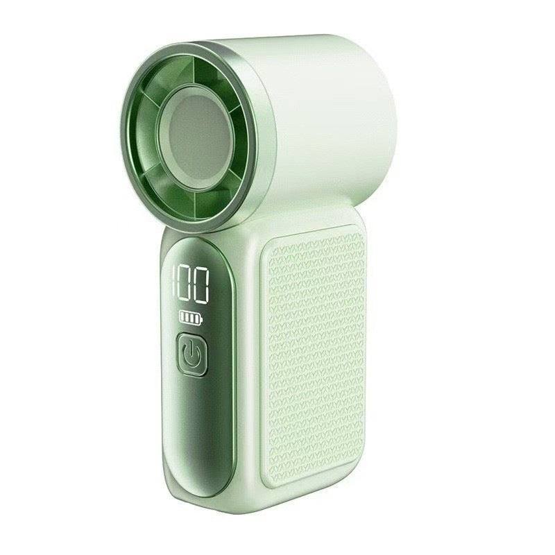Turbo Handheld Fan – 16900 RPM, 6 speeds, LED display