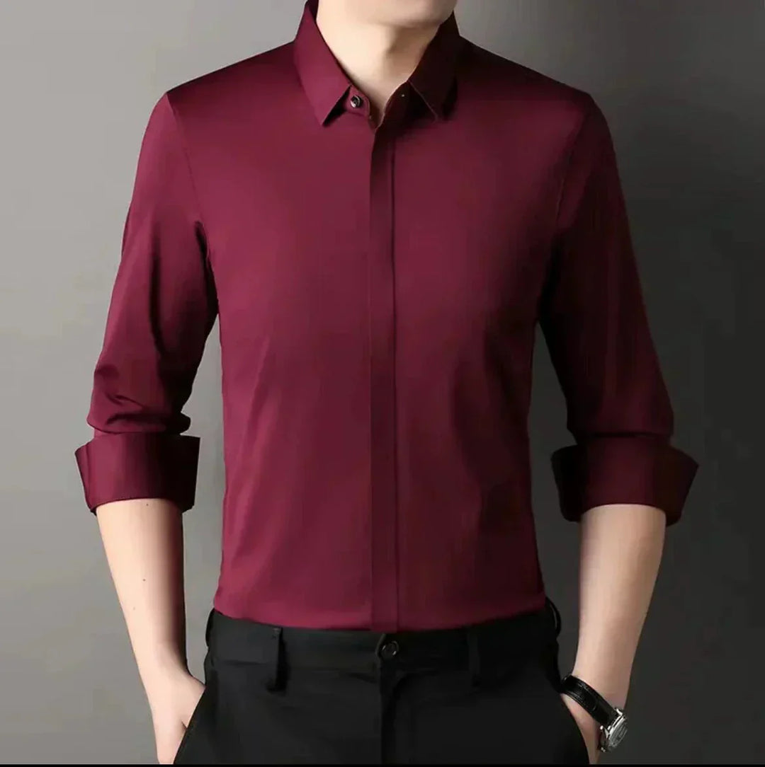 🔥Last Day Promotion 50%OFF🔥Men's Wrinkle-Free Button-Down Shirt
