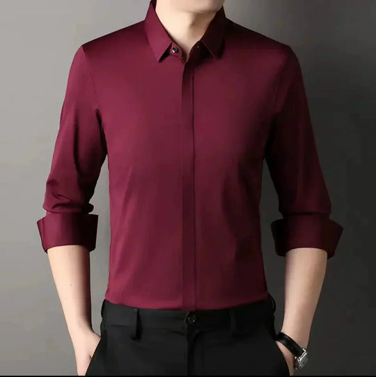 🔥Last Day Promotion 50%OFF🔥Men's Wrinkle-Free Button-Down Shirt