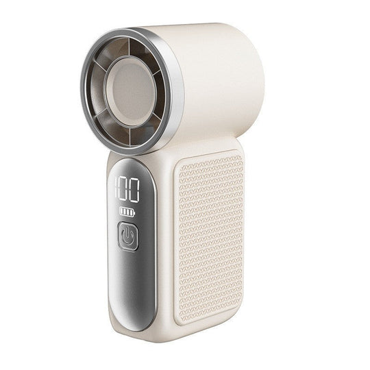 Turbo Handheld Fan – 16900 RPM, 6 speeds, LED display