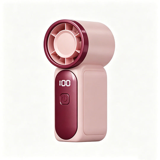 Turbo Handheld Fan – 16900 RPM, 6 speeds, LED display