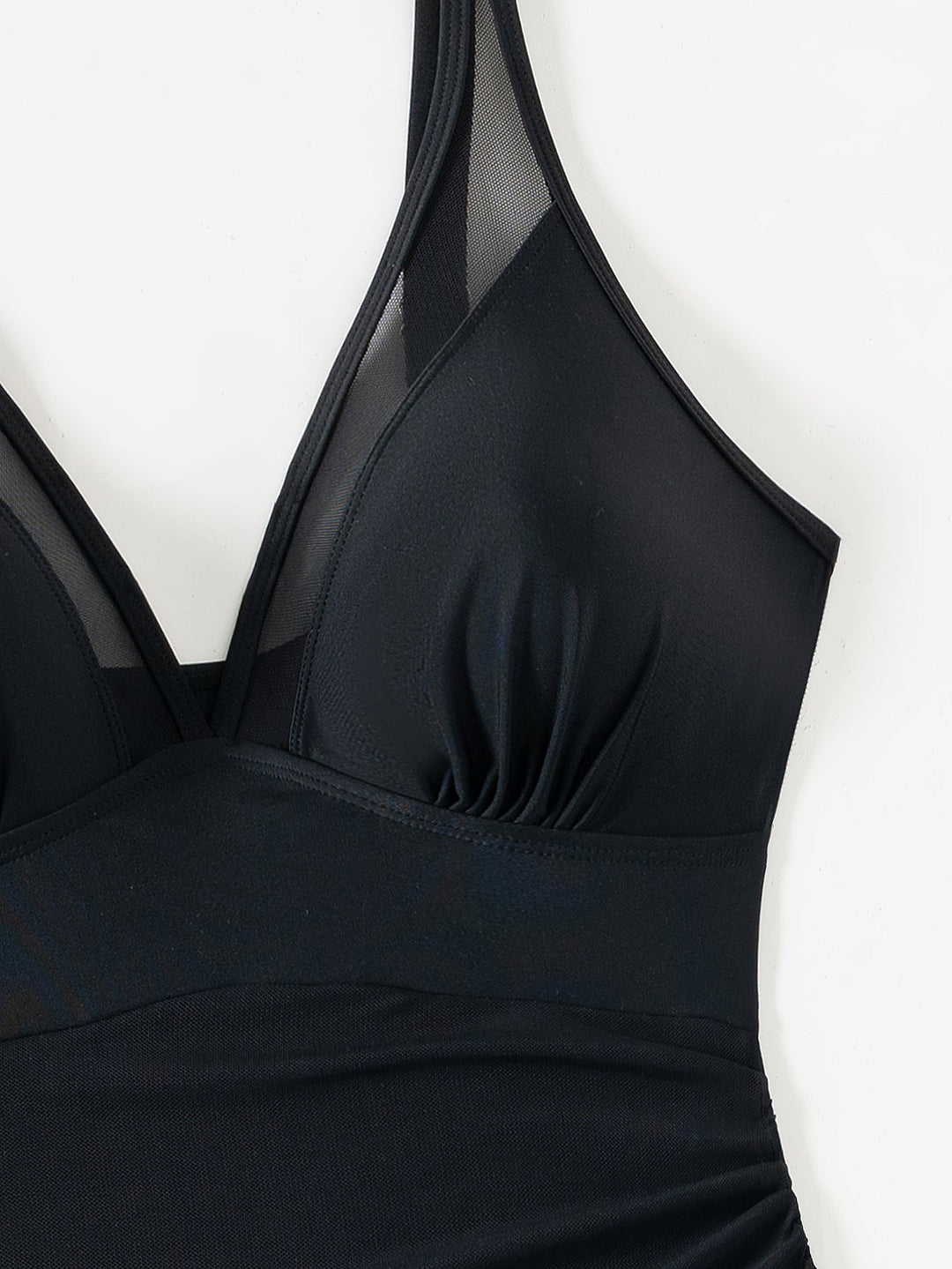 🏝️Last Day Sale 50% OFF🍧Slimming Mesh Sheer Sarong Wraps Tummy Control Swimsuit