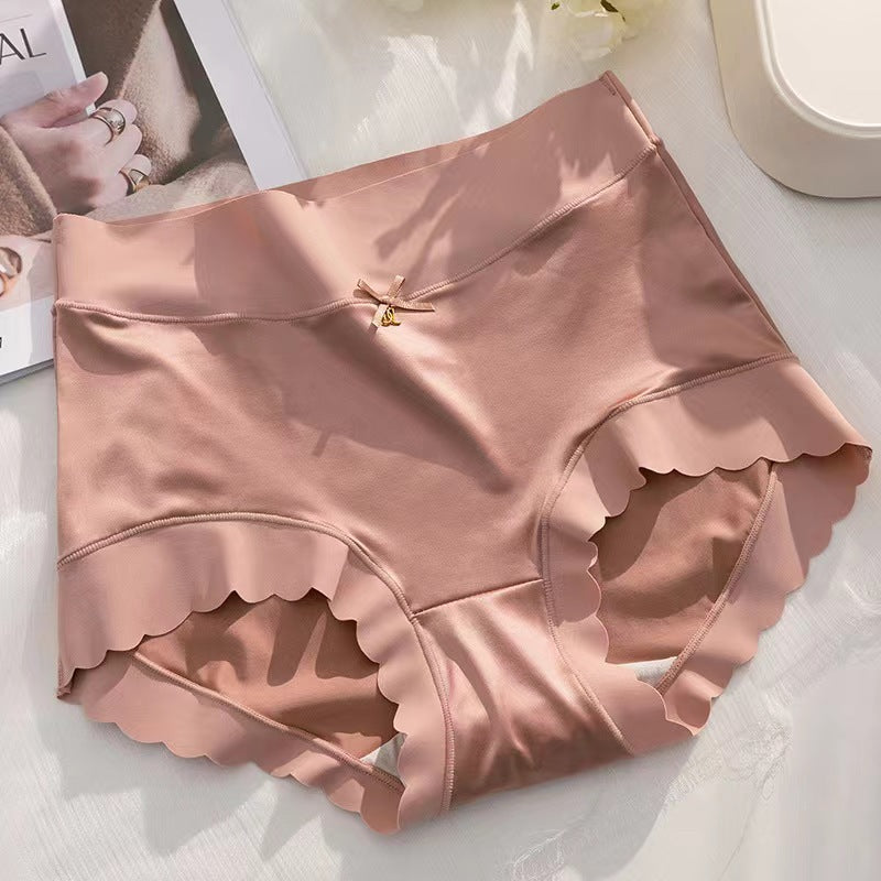 🔥HOT SALE🔥Satin ice Silk Seamless Tummy Control Panties