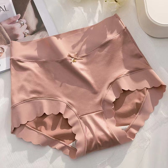 🔥HOT SALE🔥Satin ice Silk Seamless Tummy Control Panties