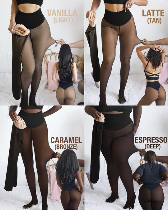 Viral One-Seam Shaping Fleece Leggings – High-Waisted Tummy Control & Warmth
