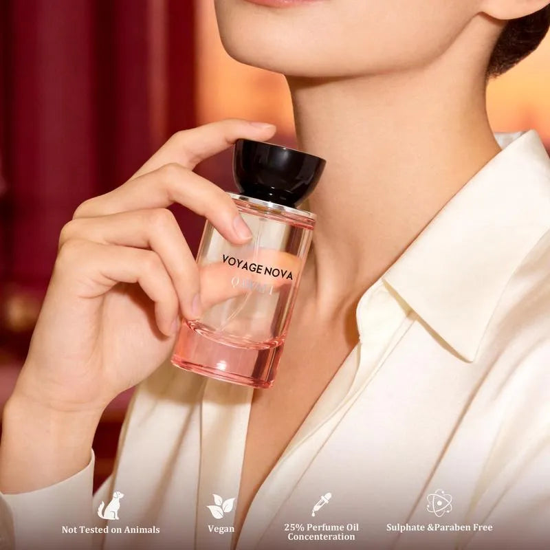 🔥Voyage Nova | Rosey Fruity Floral | Extrait De Parfum | Long Lasting Luxury Fragrance