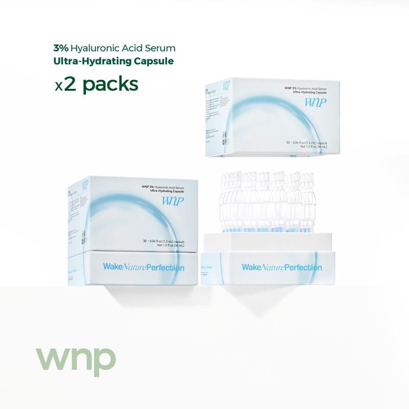 [WNP Official] Hyaluronic Acid Serum | 3% 4D Hyaluronic Acid | Deep nourishment | Hydration and long-lasting moisture | Boosts skin brightness | Smooths fine lines | Glass-skin glow | Great for all skin types