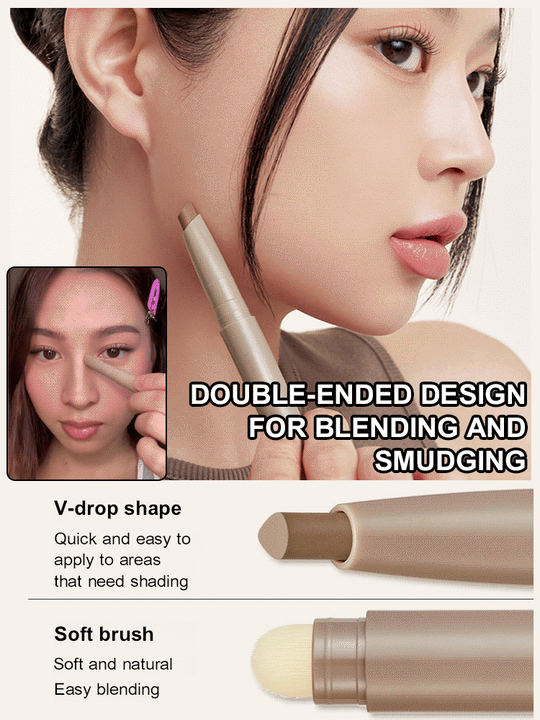 💕Žhavý výprodej 50% sleva💕Oboustranná konturovací tužka, která se nerozmazává