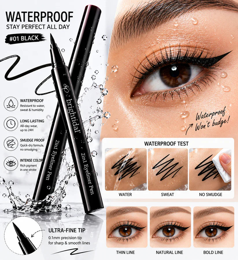 Waterproof • Smudge-Proof • All-Day Wear