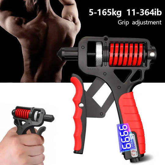 11-364 lbs Hand Grip Strengthener Workout ForearmGrip Gripper FingerStretcher Grip Ring Stress Relief for Athletes