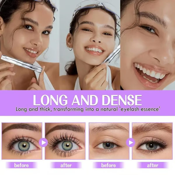 🔥Buy 1 Get 1 Free🔥WaterproofLong Curling Mascara,Natural And Non-Smudged