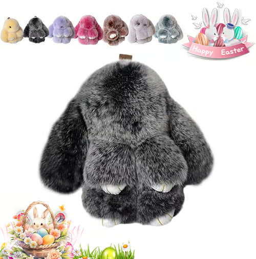 Plush Bunny Keychain Pendant