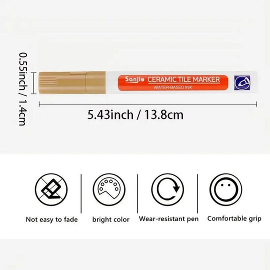 🔥BUY 1 GET 1 FREE🔥Tile Marker Grout Pen✨