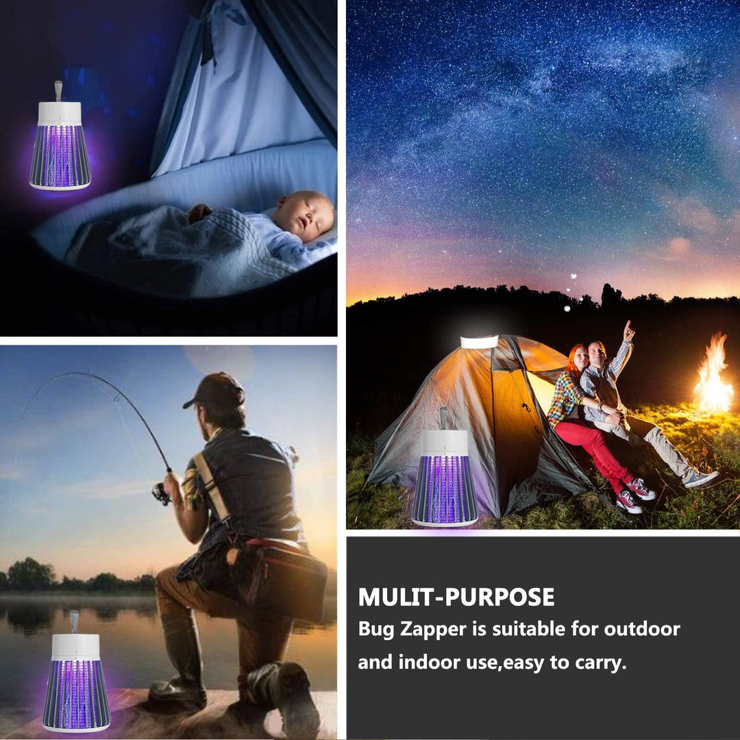 🔥Summer Promotion🦟USB/Rechargeable Portable Mosquito & Fly Trap Lamp for Indoor & Outdoor