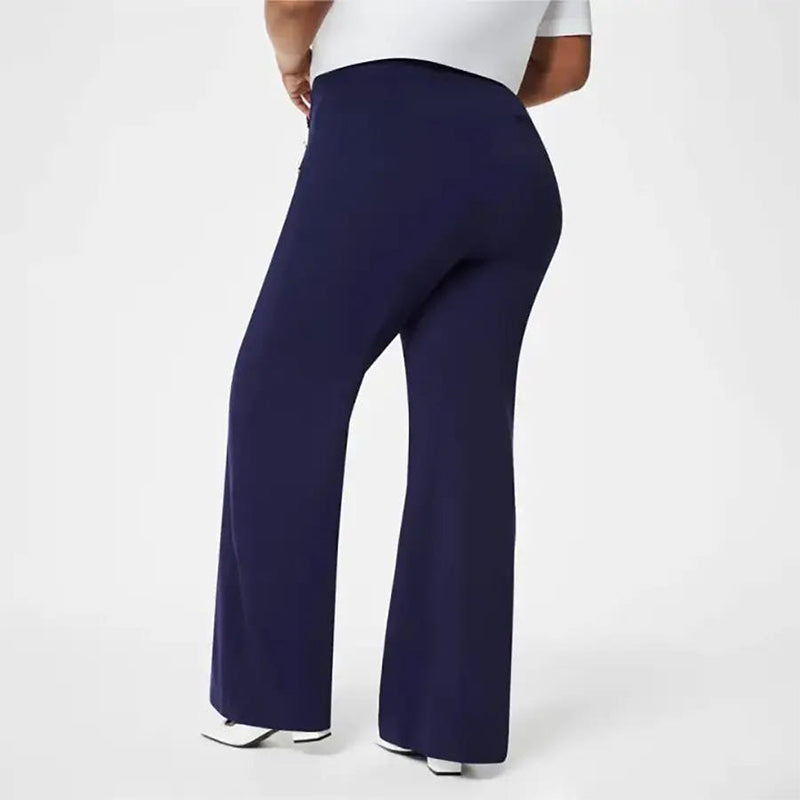 ✨ High-Waist Wide Leg Pants – Figure-Flattering, 3 Adjustable Lengths & Super Stretch 🏃‍♀️