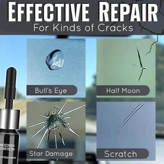 🚗Cracks Gone Glass Repair Kit