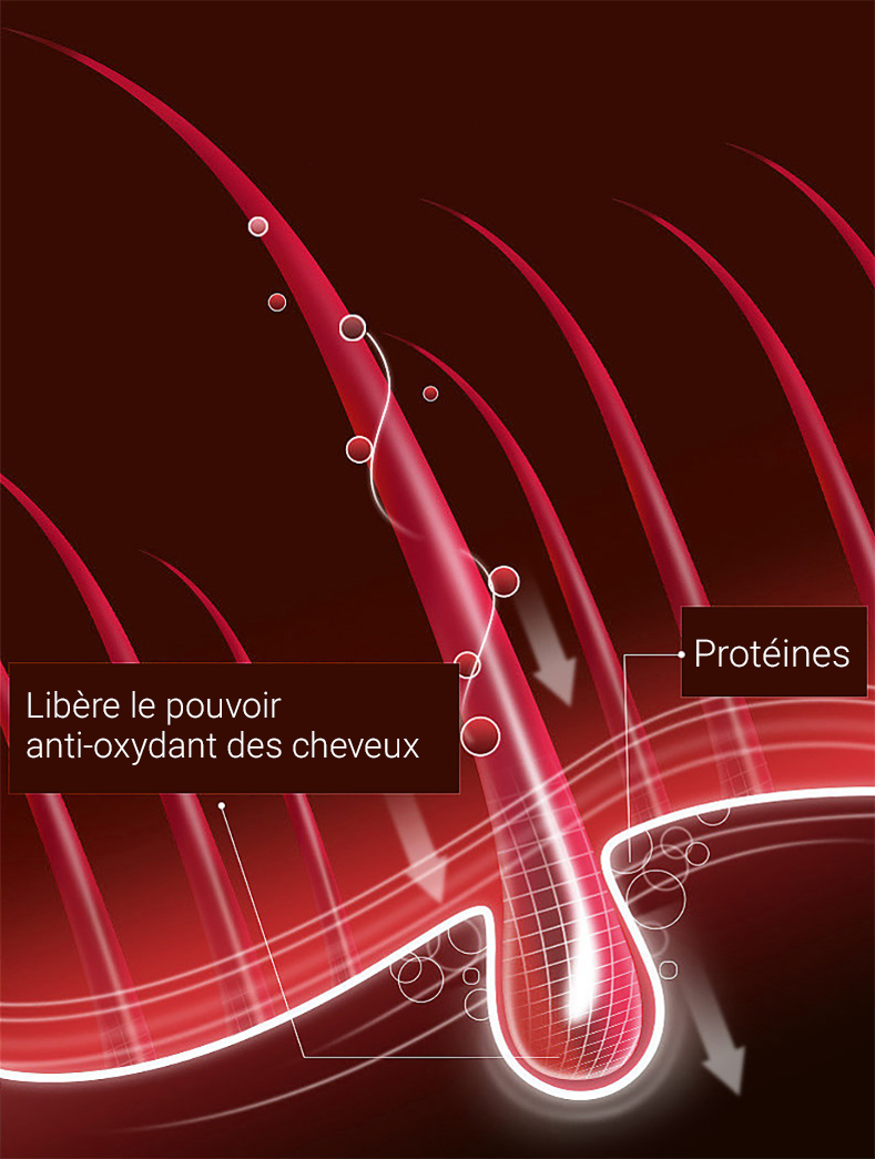 Condizionatore levigante dei capelli