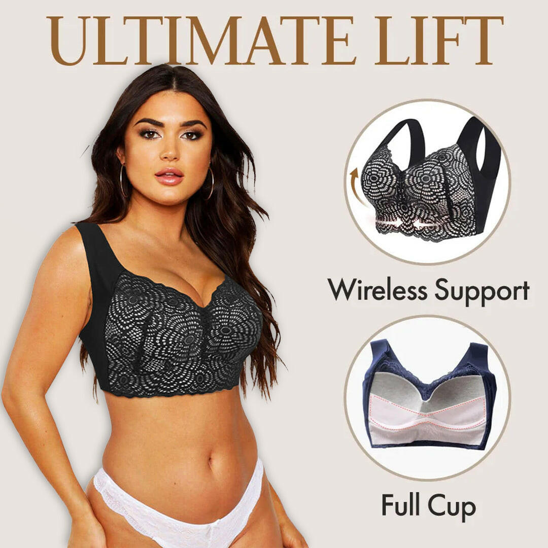 ✨New Arrival 57% OFF✨Comfortable And Supportive Lace Bra For Plus Sizes