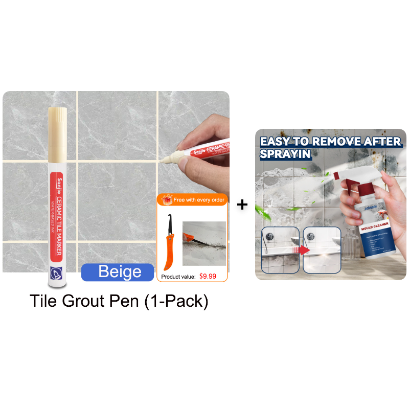 Anti-Mould & Waterproof Joint Pen for Ceramic Tiles