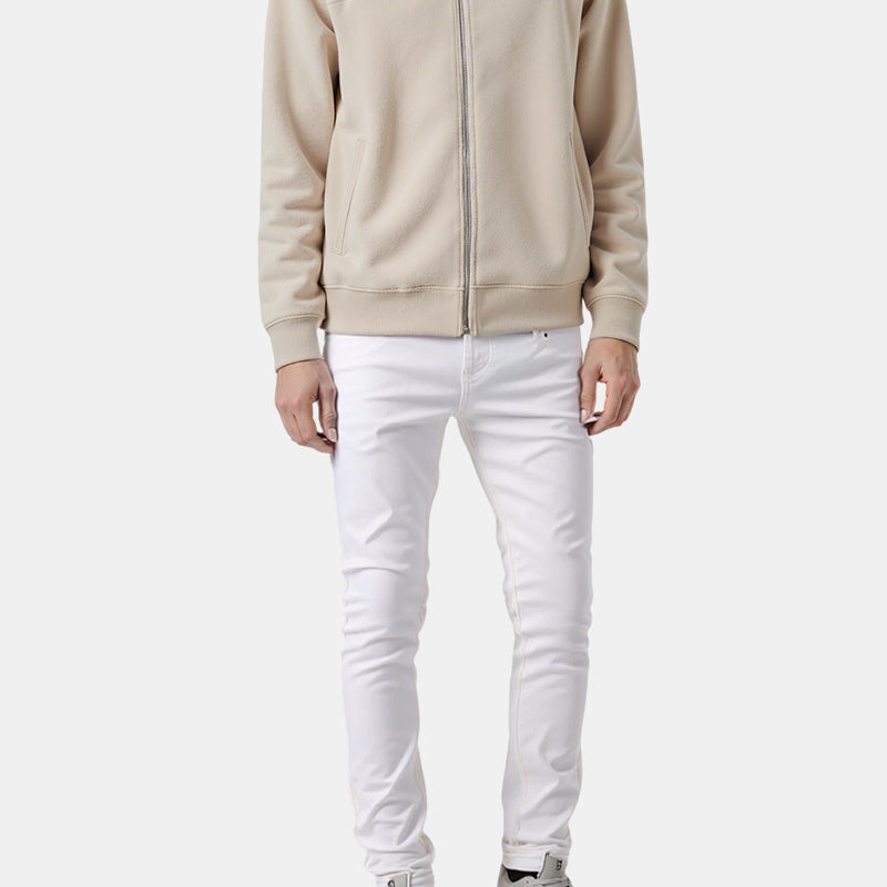 👖Men’s Casual Slim-Fit Solid Color Pants+Belt