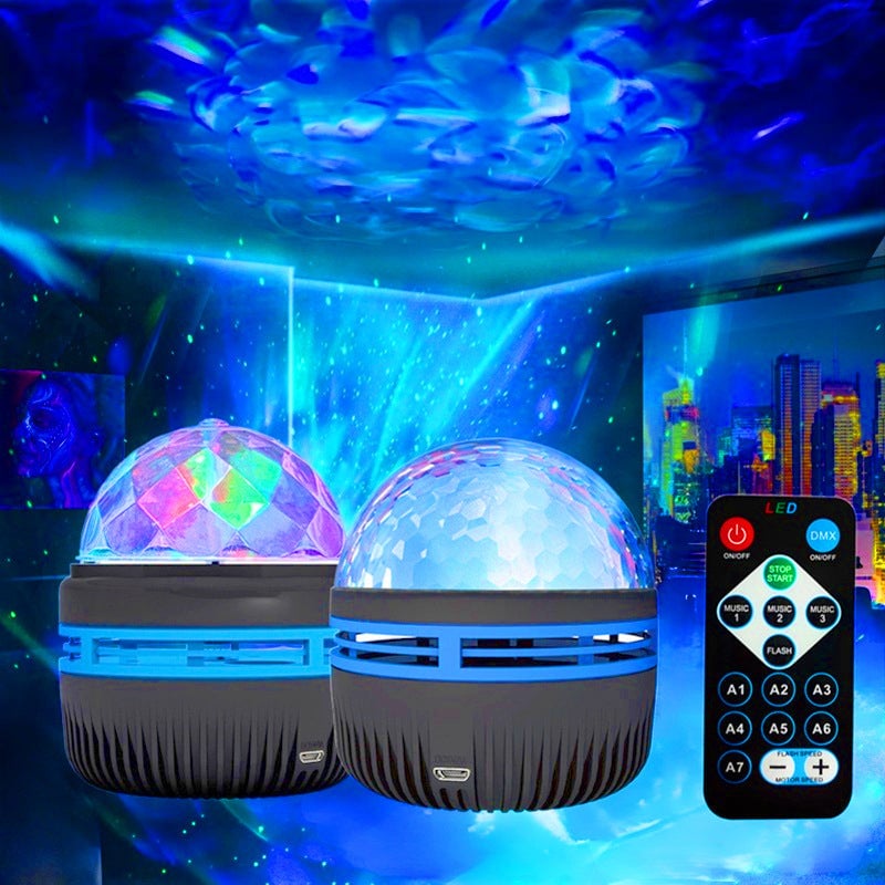 BUY 2 GET 20% OFF🌟🌟2 in 1 Northern Lights and Ocean Wave Projector