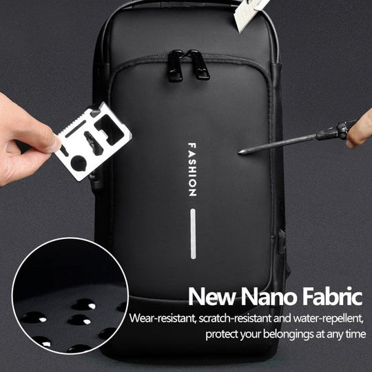 🔥 Hot Sale🔥Anti-Theft Unisex Crossbody Sling Bag – Stylish, Secure & Lightweight!