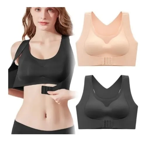 🔥Supportive Wireless Push-Up Bra for All-Day Comfort