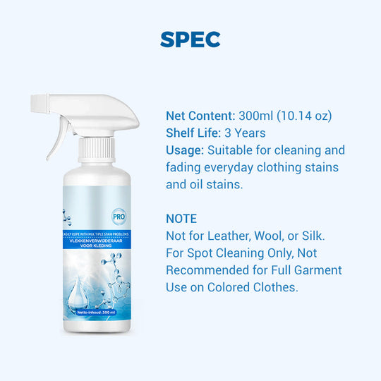 🏆300ML / Pack✨Clothing emulsifier, Non-Ionic Laundry Pre-Treatment