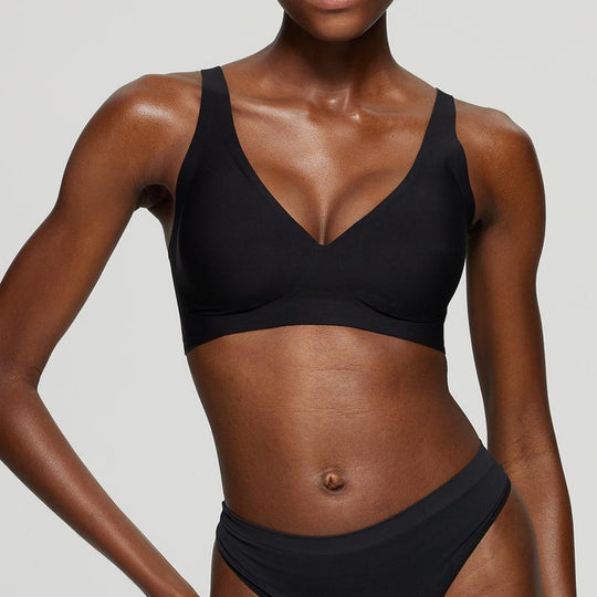 💜 DERNIER JOUR DE PROMOTION - 50 % DE RÉDUCTION💜Soutiens-gorge sans armatures confortables pour femmes, brassières push-up, soutiens-gorge sans coutures, soutiens-gorge à décolleté plongeant pour tous les jours