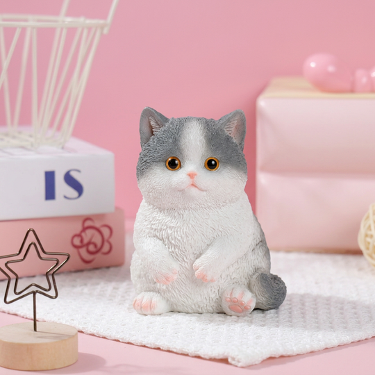 🔥Soft and Cuddly Cat – Stress-Relief Squeezable Toy