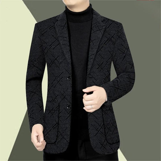 🎉HOT SALE💖Men's Classic-Fit Single-Breasted Casual Blazer
