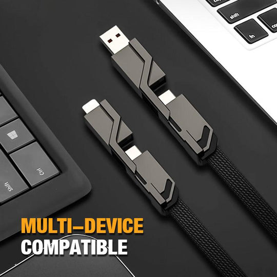 Vendita hot 50% di sconto su 4 in 1 cavo Caricatore di ricarica rapida e sincronizzazione dati