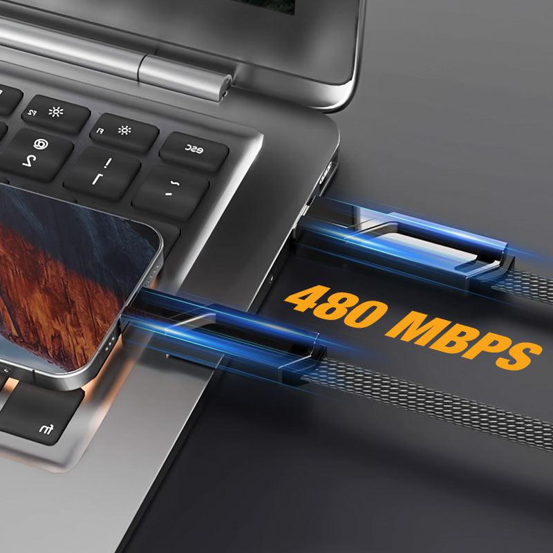 Vendita hot 50% di sconto su 4 in 1 cavo Caricatore di ricarica rapida e sincronizzazione dati