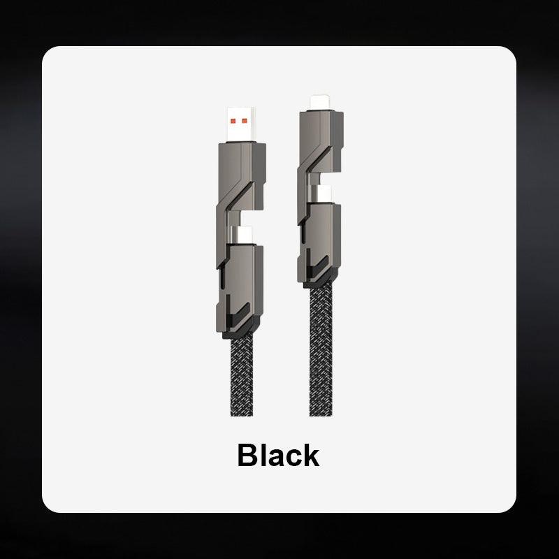 Vendita hot 50% di sconto su 4 in 1 cavo Caricatore di ricarica rapida e sincronizzazione dati