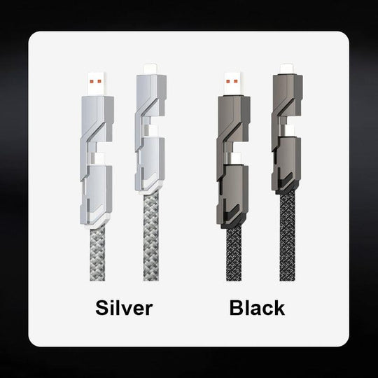 Vendita hot 50% di sconto su 4 in 1 cavo Caricatore di ricarica rapida e sincronizzazione dati