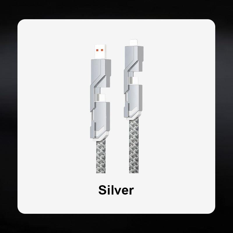 Vendita hot 50% di sconto su 4 in 1 cavo Caricatore di ricarica rapida e sincronizzazione dati