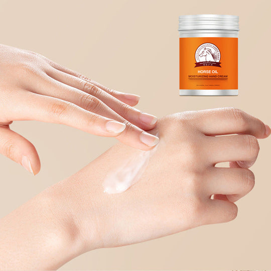 🥰💞Cremă parfumată cu ulei de cal pentru piele uscată și crăpată🥰💞