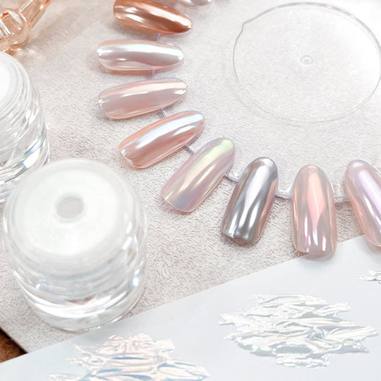 Nové aktualizace pro rok 2024🌈Chromový pudr na nehty se zrcadlovým efektem