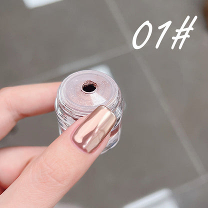 Novas actualizacións de 2024🌈Po de uñas con efecto espello cromado