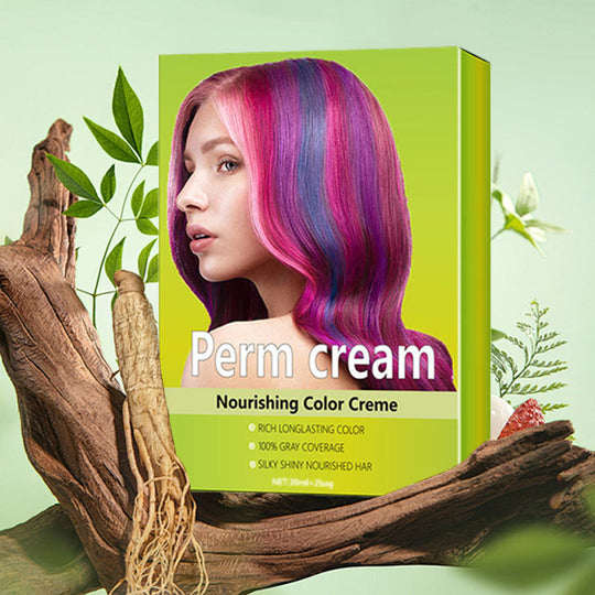 Cremă de culoare pentru păr hrănitoare durabilă, non-iritantă