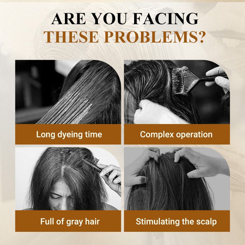 🔥 40% REDUCERE🔥 — Șampon pentru vopsea de păr cu rezultat instant