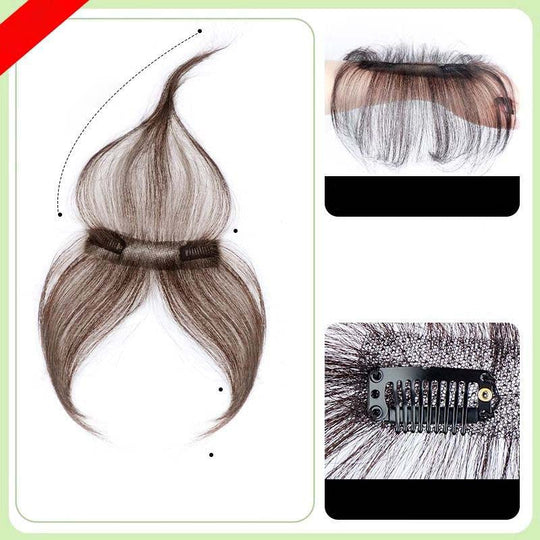 Lehká neviditelná prodlužovací paruka s klipem