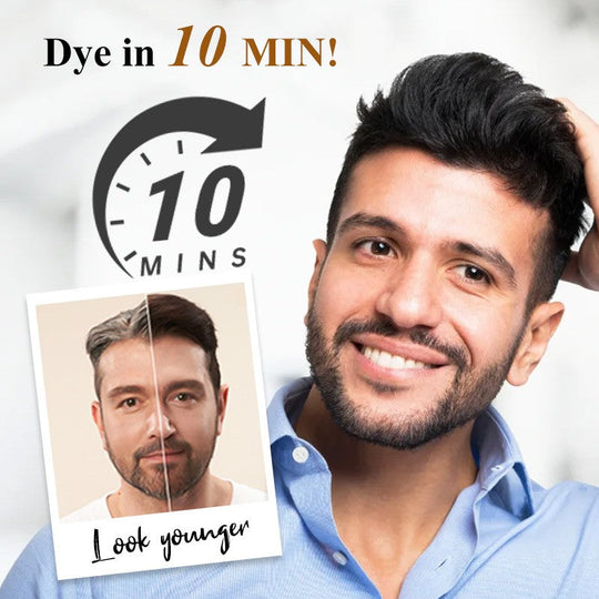 Shampoo colorante per capelli a effetto istantaneo🧔🏻Adatto alla barba🥳