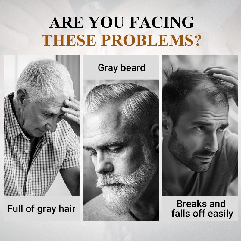 Șampon pentru vopsea de păr cu rezultat instantaneu🧔🏻Potrivit pentru barbă🥳