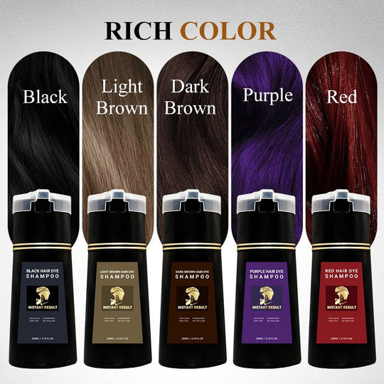 Shampoo colorante per capelli a effetto istantaneo🧔🏻Adatto alla barba🥳