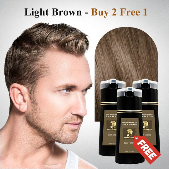 Shampoo colorante per capelli a effetto istantaneo🧔🏻Adatto alla barba🥳