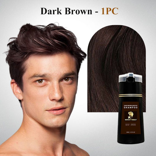 Shampoo colorante per capelli a effetto istantaneo🧔🏻Adatto alla barba🥳