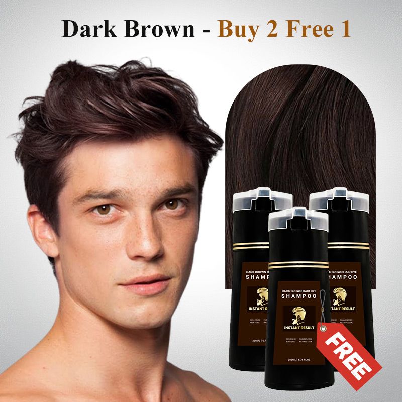 Shampoo colorante per capelli a effetto istantaneo🧔🏻Adatto alla barba🥳